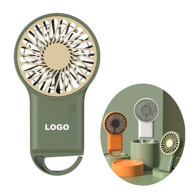 Portable USB Rechargeable Handheld Fan