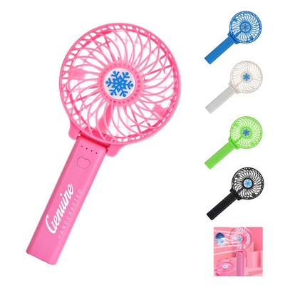 Folding Electric 3-Speed Handheld Fan