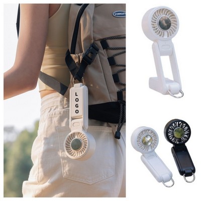 Mini Turbo Fan Foldable Rechargeable Portable Fan