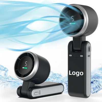 Portable Handheld Turbo Fan, Battery Personal Fans