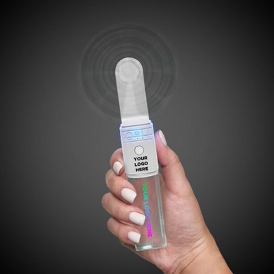 White/Black Rechargeable Fan