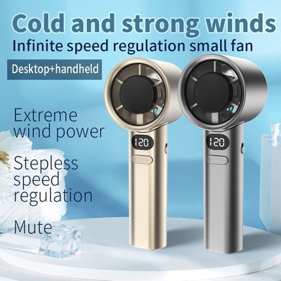 Rechargeable Handheld Turbo Fan