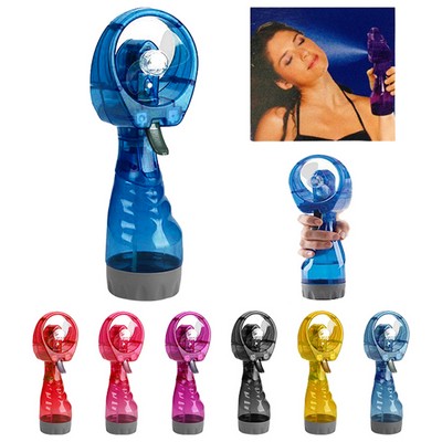 Portable Water Mist Bottle Fan