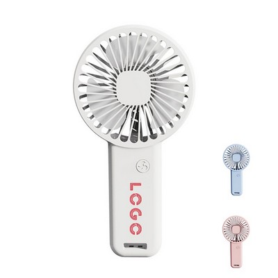 Rechargeable Portable Handheld Fan With Phone Stand