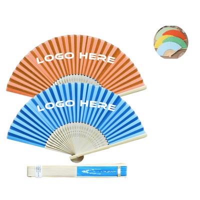 Full Color Folding Paper Fan